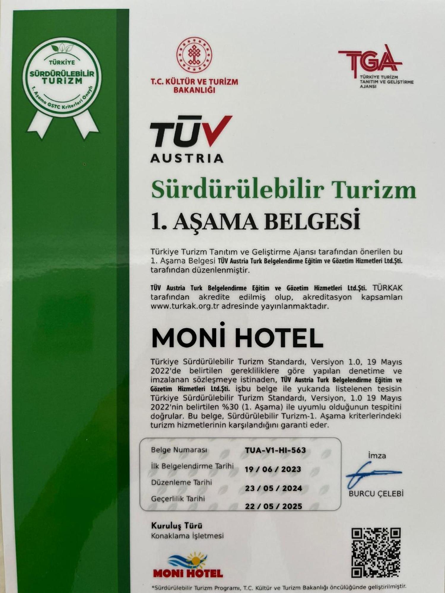 Moni Hotel Μαρμαρίς Εξωτερικό φωτογραφία